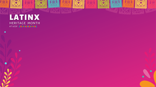 Latinx Heritage Month Zoom background